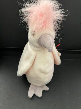 Kuku the Cockatoo, Ty Beanie Baby-NWT